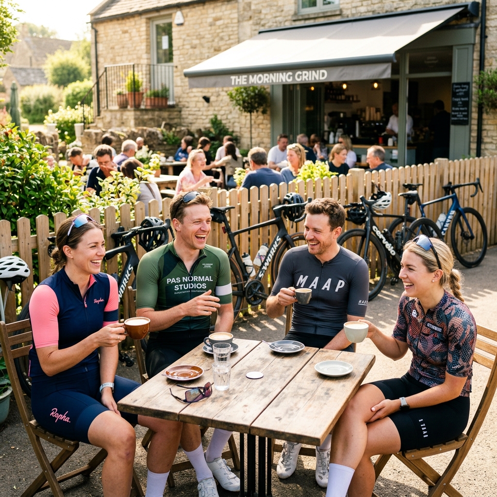 Der Coffee Ride: Warum der gemütlichste Rennrad-Trend die Szene erobert